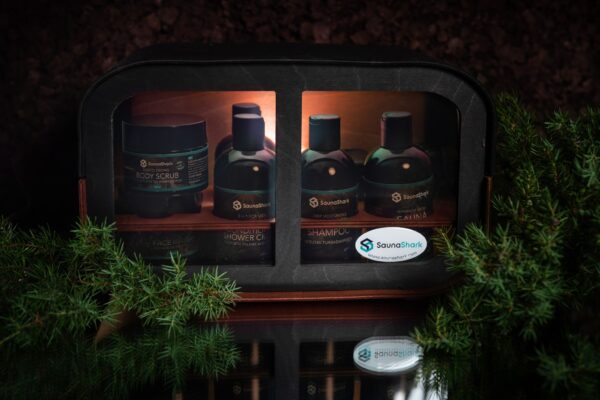 Sauna wellness products set